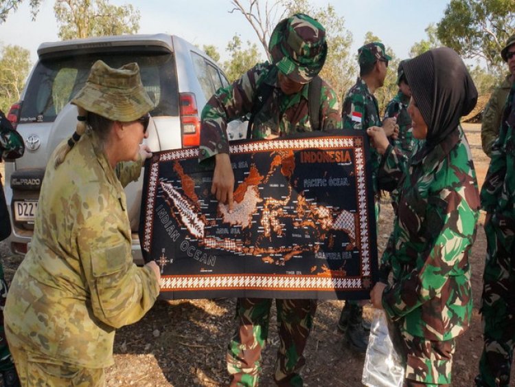 Ciptakan Rasa Saling Percaya di Kawasan, Indonesia-Amerika-Australia Latihan Bersama Penanggulangan Bencana