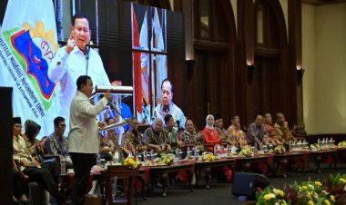 Menhan Prabowo Jadi Keynote Speaker di Seminar Nasional Kebangsaan, Jelaskan Ekonomi Pancasila