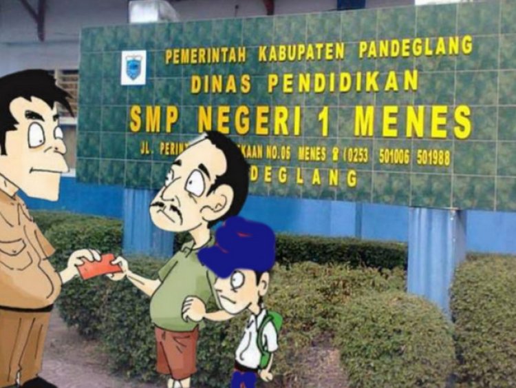 Pihak SMPN 1 Menes Pandeglang Pungut Biaya Rp. 500.000 Persiswa Untuk Pengadaan Komputer