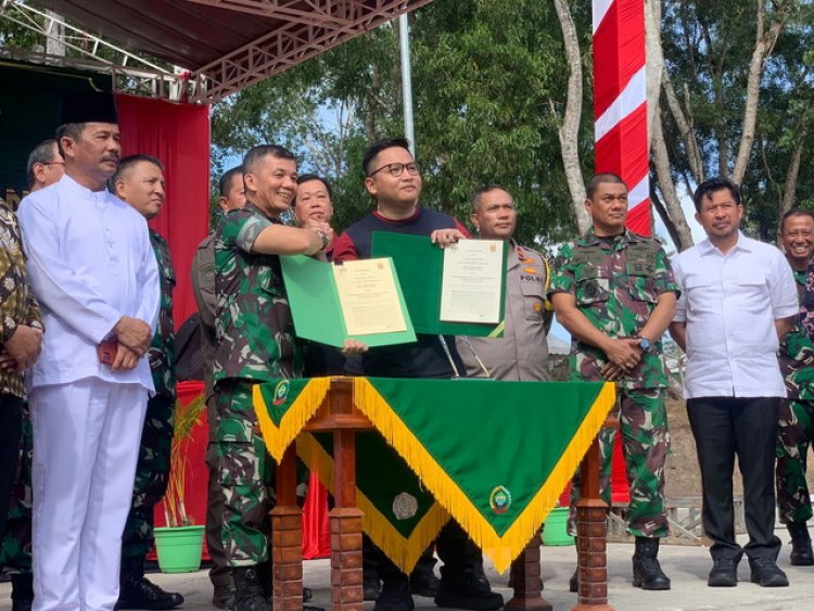 Tingkatkan Akses Kesehatan Pulau Rempang dan Galang, Kodam 1/BB Bersama Artha Graha Peduli Hidupkan Kembali RSKI