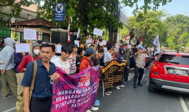LMND bersama Warga lakukan aksi ujuk rasa Akibat meledaknya Depo Plumpang PT. Pertamina