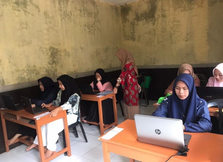Pelaksanaan ANBK tahun 2024 PKBM Albirsalam Kecamatan Majasari