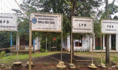 Realisasi dana desa (DD) Desa Turus kecamatan Patia Diduga Dimarup oleh Okum PJS, serta ada keterlibatan Okum mantan Kepala Desa