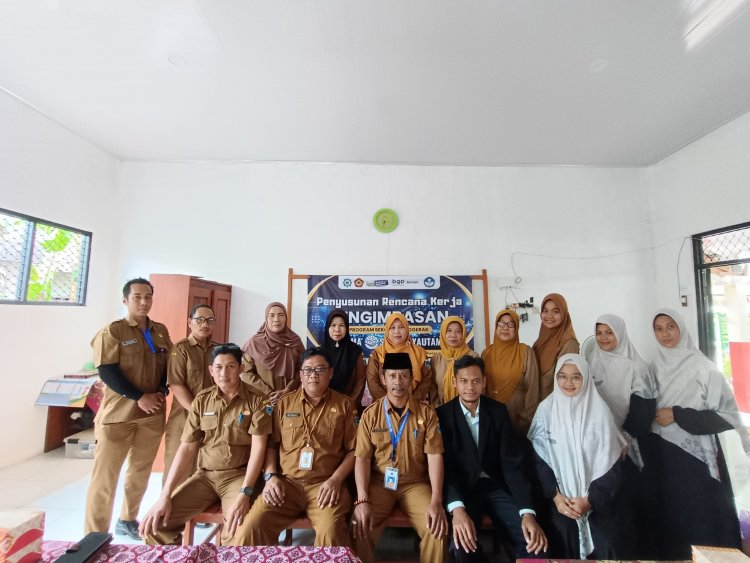 Upaya Meningkatkan Mutu Pendidikan Yang Merata, Korwil Dindikbud Kec. Cikedal Adakan Penyusunan Rencana Kerja