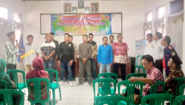Dilantik Plt Camat Sukaresmi, Pengurus Karang Taruna Kecamatan Sukaresmi Masa Khidmat 2024 - 2029  Sah