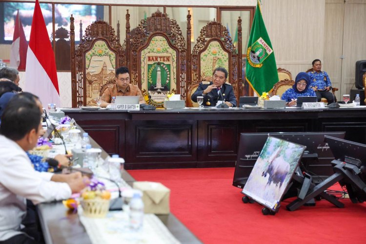 Rakor Pengendalian Inflasi, Pj Gubernur Banten: Provinsi Banten Terkendali Dengan Baik