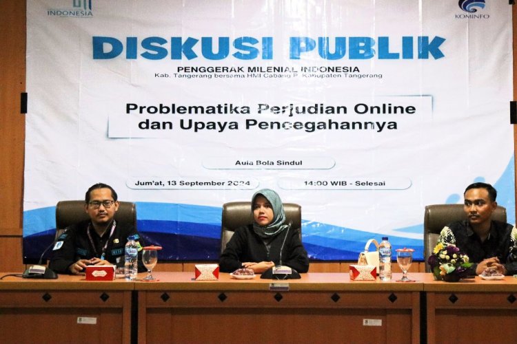 Mahasiswa dan Pelajar di Berikan Edukasi Cegah Praktik Judi Online Oleh Relawan TIK Provinsi Banten