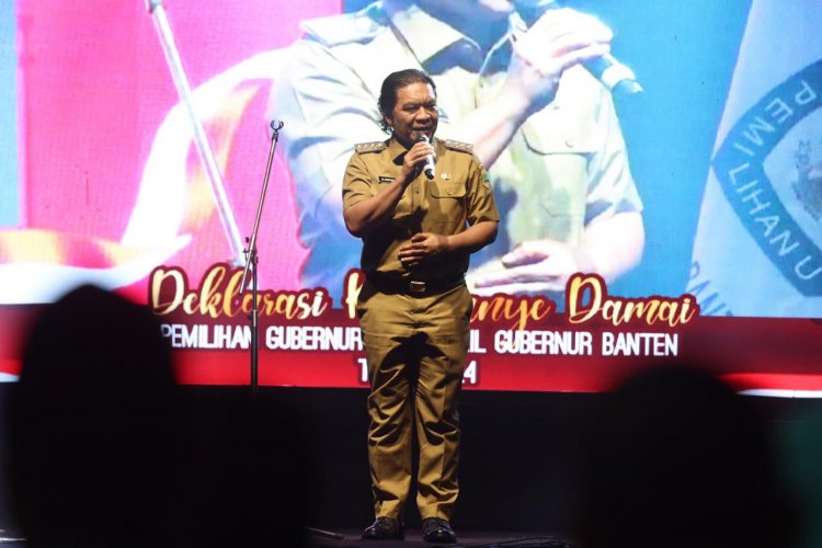 Ingatkan Pesan Kampanye Yang Baik, Positif, dan Damai, Ini Kata Pj Gubernur Banten