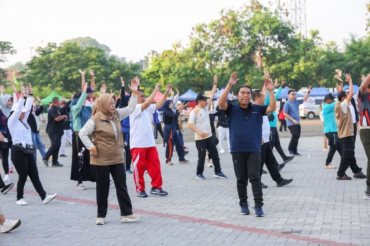Sempatkan Waktu Berolahraga, Plh Sekda Provinsi Banten: Banyak Manfaat,