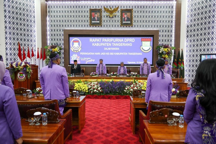 Acara Hari Jadi Ke-392 Kabupaten Tangerang, Pj Gubernur Banten: Pesankan Komitmen Kemudahan Berusaha