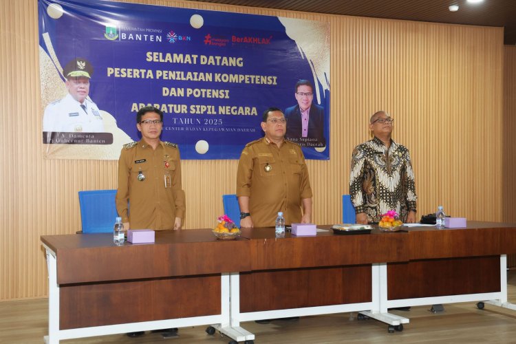 Pj Gubernur Banten Buka Penilaian Kompetensi ASN Pemprov Banten Tahun 2025
