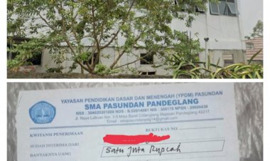 Terkait Dugaan Penebusan Ijazah Dan Dugaan Pungli PIP Di SMA Pasundan Pandeglang GWI Meminta Cabut Izin Sekolah