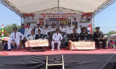 Upacara Pengibaran Bendera HUT RI Ke 80, Kecamatan Munjul Kabupaten Pandeglang Bejalan Lancar 