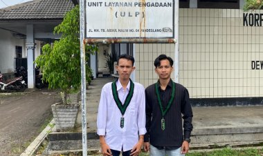 ULP Mangkir Dalam Audensi HMI Pandeglang, Nilai Kepala ULP Mencurigakan