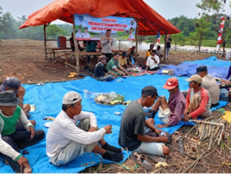 Dukung Swasembada Pangan 2025, Polres Pandeglang & Kelompok Tani, Laksanakan Penanaman Jagung Di Desa Cijakan Bojong
