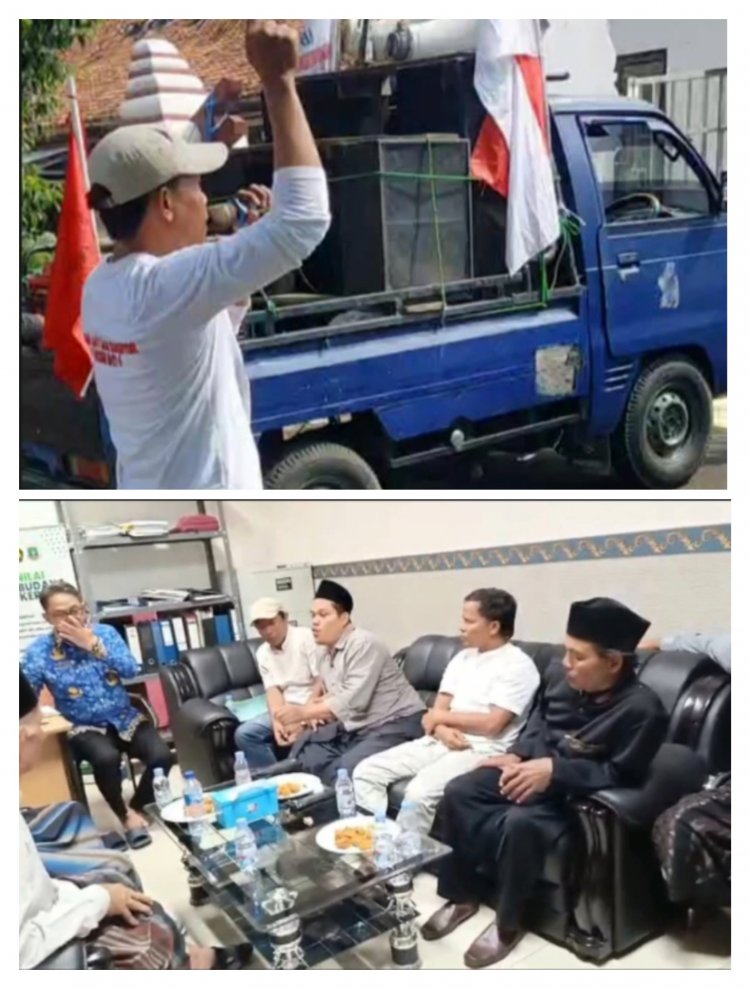 KOLEBBAT dan Warga Pagintungan Desak Pemprov Banten Tutup Tambang Pasir PT. Berkah Halal Thayyib.