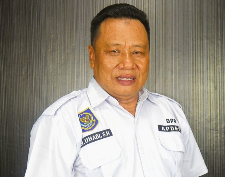 UHADI, SH, Ketua DPD Apdesi Banten Ucapkan Selamat HUT TNI Ke 80 Tahun 2025,