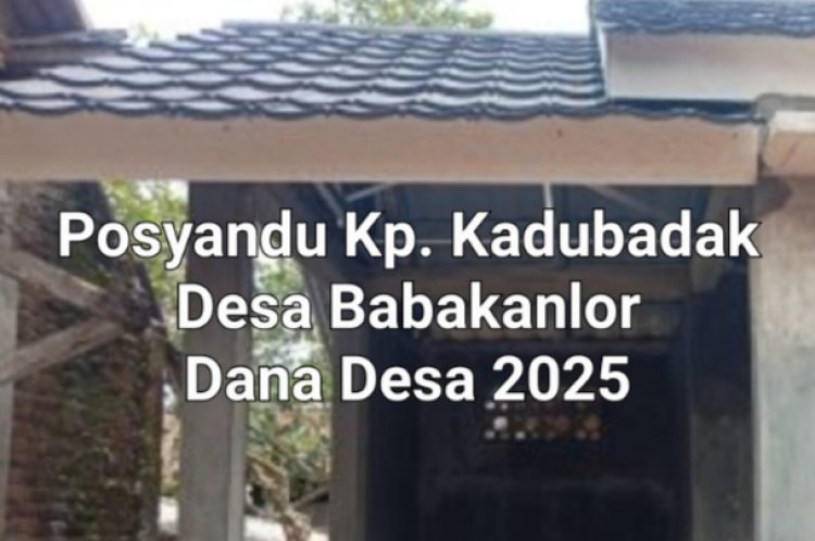 DPC GWI Pandeglang Menduga Pembangunan Posyandu Kp. Kadu Badak Desa Babakanlor, Cikedal Di Mark Up TPK & Pemerintah Desa