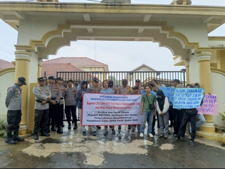 DPC Amira Grudug BKPSDM & Disdikpora Pandeglang, Terkait Pendataan 1.213 P3K Paruh Waktu Yang Diduga Honorer Siluman