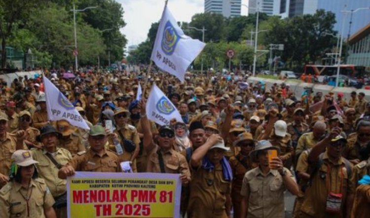 DPC GWI Pertanyakan Dana Iuran Aksi Unras Para Kades Pandeglang Ke Jakarta, Diduga Pakai Dana Desa & Sayarat Akan KKN Juga Kepentingan Segelintir Orang