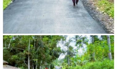 Wujudkan Desa Sejahtera, Masyarakat Manggung Jaya Apresiasi Pembangunan Jalan PUPR Provinsi Banten