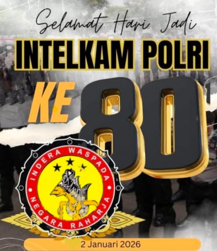 DPC GWI Pandeglang Sampaikan Selamat HUT INTELKAM Polri Ke-80 Tahun 2026
