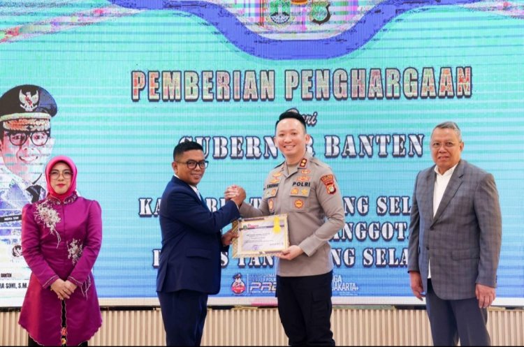 Gubernur Andra Soni Apresiasi Inovasi 'Cetar' Polres Tangsel Efektif Tekan Angka Tawuran
