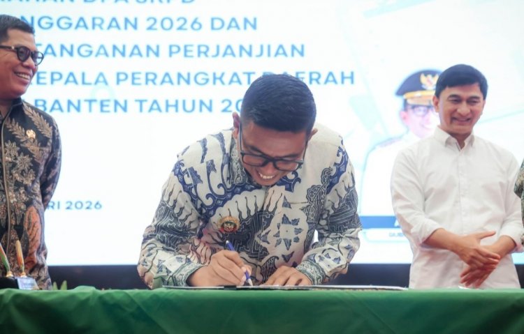 Gubernur Andra Soni Instruksikan OPD Percepat Program Prioritas