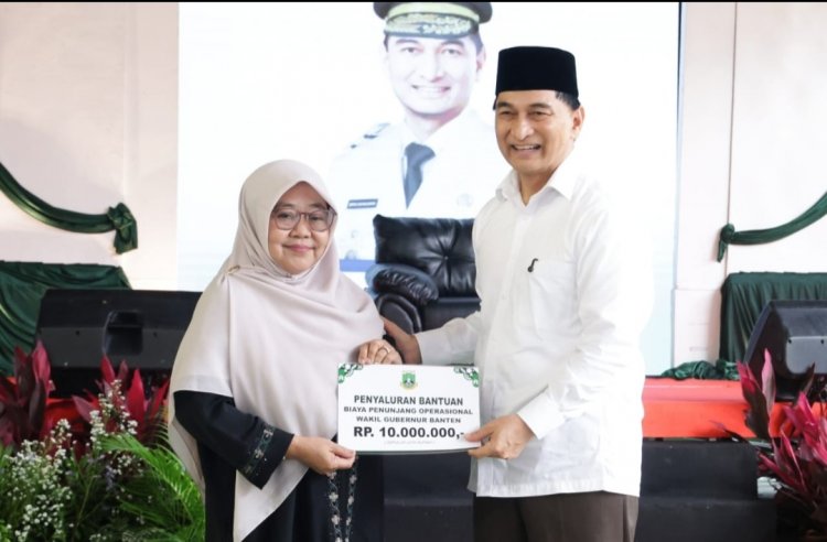 Wagub Banten Apresiasi Kontribusi Pendidikan Yayasan Al-Amanah Al-Bantani, Dorong Penguatan Teknologi
