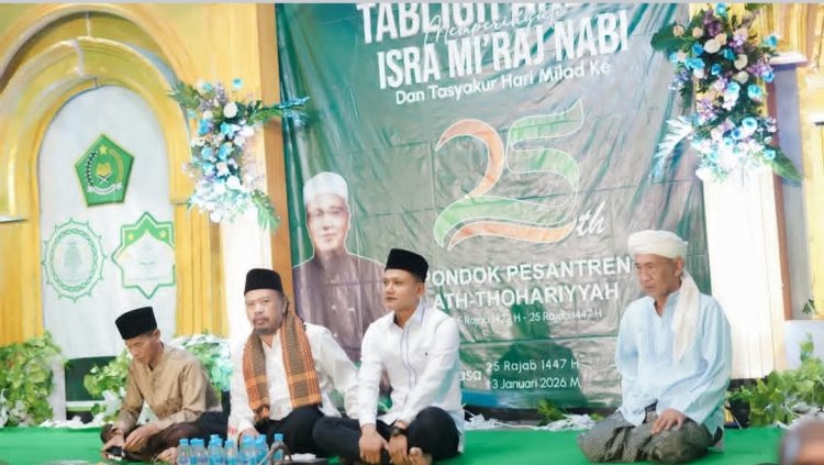Hadir Pada Milad Ponpes Ath - Thohariyyah, Wabup Iing : Ponpes Ath - Thohariyyah Cetak Generasi Religius dan Berkualitas