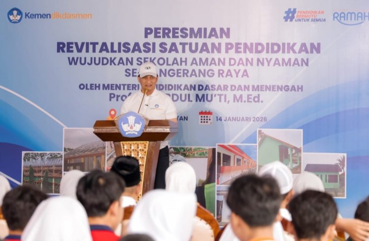 Wagub Dimyati: Revitalisasi Sekolah Langkah Strategis Tingkatkan Mutu Pendidikan