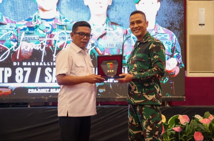 Perkuat Sinergi, Gubernur Andra Soni Ajak Brigif 87/Salakanagara Akselerasi Pembangunan dan Ketahanan Pangan