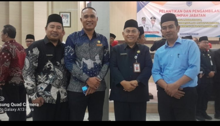 Pengurus PGRI Pandeglang, Sampaikan Selamat Atas Dilantiknya 171 Kepala SDN & SMPN Se Pandeglang