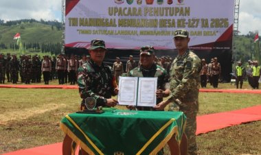 TMMD Satukan Langkah, Membangun Negeri dari Desa