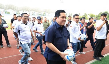 Mimpi Besar Garuda dari Banten, Andra Soni & Erick Thohir Buka Liga 4