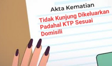 Disdukcapil Kota Cilegon Diduga Tidak Keluarkan Akta Kematian Warga Lapak Priok Cilegon, Padahal KTP Adminstrasi Diwilayah Kerjanya