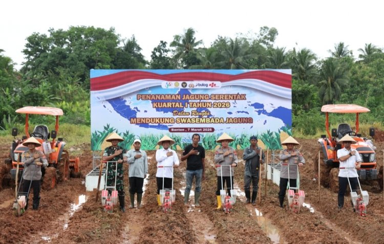 Perkuat Kolaborasi Lintas Sektor, Gubernur Andra Soni Dorong Banten Capai Swasembada Jagung