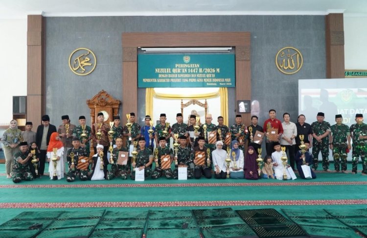Kodam III/Siliwangi, Peringati Nuzulul Qur’an 1447 H, Perkuat Karakter Prajurit Menuju Indonesia Maju