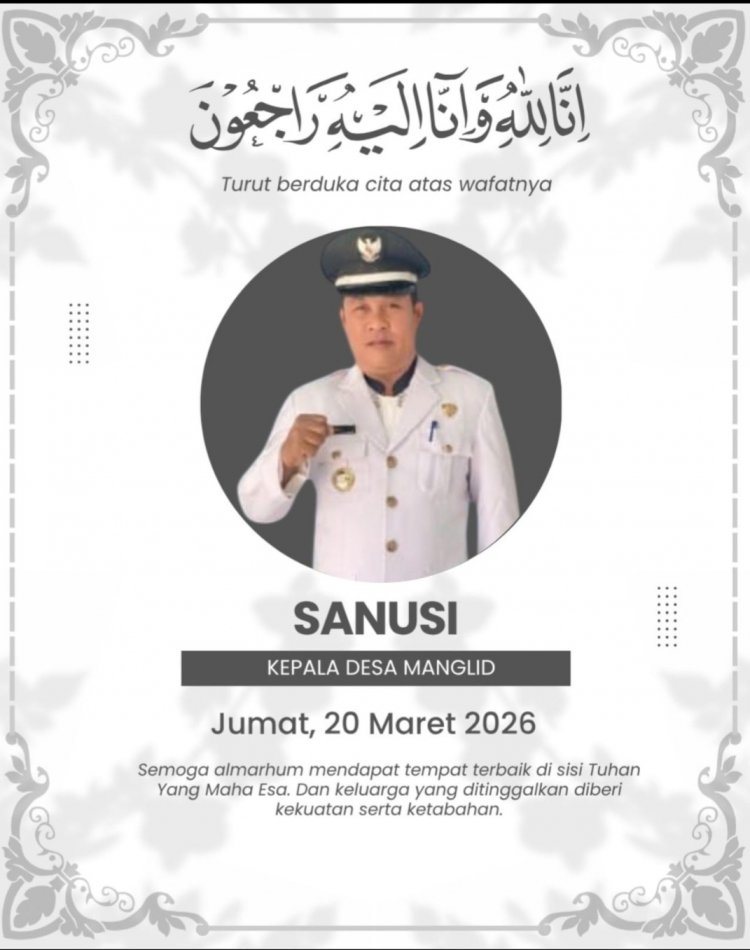 Uhadi, SH, Sekjen APDESI Merah Putih, Sampaikan Turut Berduka Cita Atas Wafatnya Sanusi Kepala Desa Manglid Kecamatan Cibitung Pandeglang