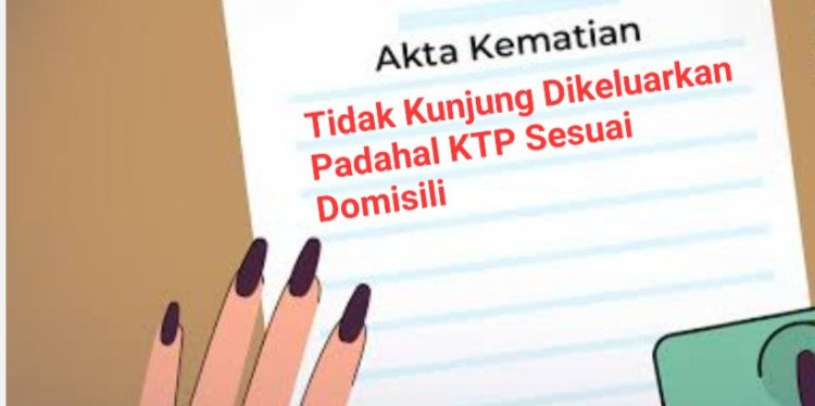 Disdukcapil Kota Cilegon Diduga Tidak Keluarkan Akta Kematian Warga Lapak Priok Cilegon, Padahal KTP Adminstrasi Diwilayah Kerjanya
