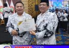 PGRI Kabupaten Pandeglang Raih Kategori Terbaik Tata Kelola Keuangan Organisasi di Konkernas II 2026