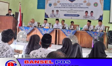 Halal Bihalal PGRI Pandeglang, Mempererat Silaturahmi Antar Anggota & Pengurus Sekaligus Membahas Isu Strategis Pendidikan di Pandeglang