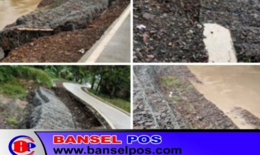 Belum Lama Selesai Dibangun, Jalan Cimoyan-Pasirgadung Patia Ambrol, DPC AMIRA Minta APH Lakukan Audit