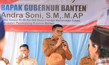 Warga Ciandur Saketi Senang Dengar Jalan Desa Mereka Akan Dibangun Lewat Program Bang Andra