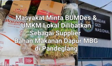 Masyarakat Minta Pemilik Dapur Jangan Merangkap Supplier. BGN dan Satgas MBG Diminta Evaluasi Secara Transparan Terkait Keterlibatan UMKM & BUMDes Dalam Program MBG