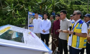 Dukung Penguatan Ketahanan Air dan Pangan Trenggalek, Wapres Tinjau Progres Pembangunan Bendungan Bagong