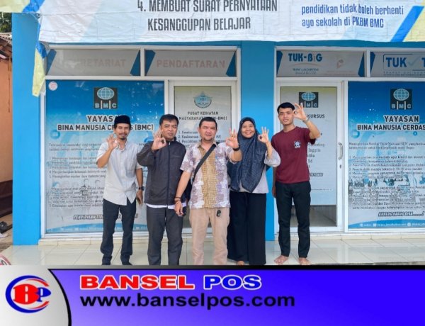 Kabid Pembinaan PAUD & PNF Lakukan Monitoring Pada Pelaksanaan TKA PKBM BMC Kaduhejo Tahun 2026