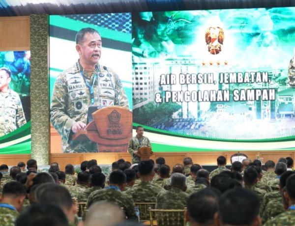Dari Air Bersih hingga Jembatan, Kasad Ungkap Capaian Program TNI AD di Apel Dansat