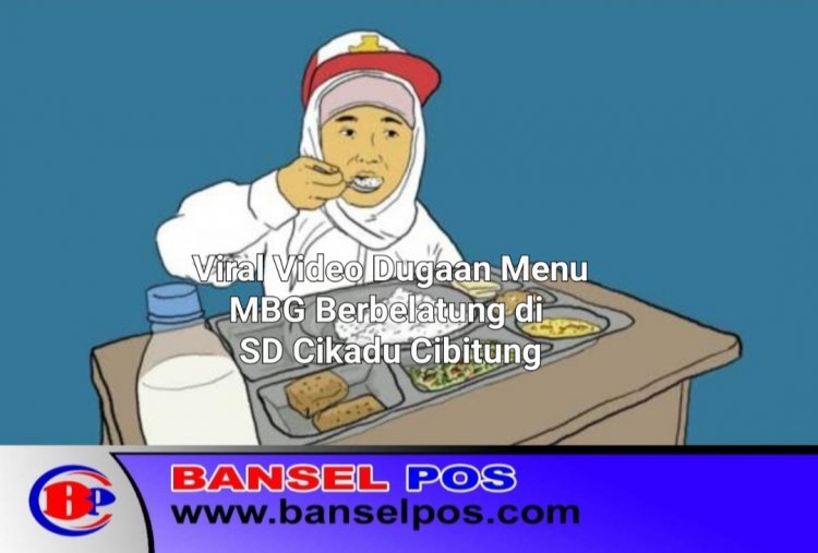 Video Dugaan Menu MBG Berbelatung Viral diduga di SD Cikadu Kecamatan Cibitung