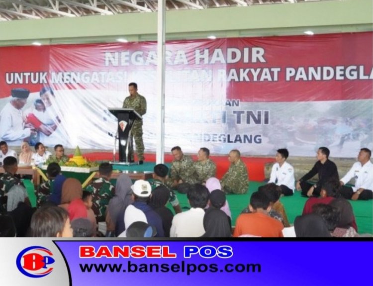 TNI Bangun Jalan 18 Kilometer di Kecamatan Cimanggu Pandeglang, Program Karya Bhakti Skala Besar untuk Buka Akses dan Dorong Ekonomi Warga,